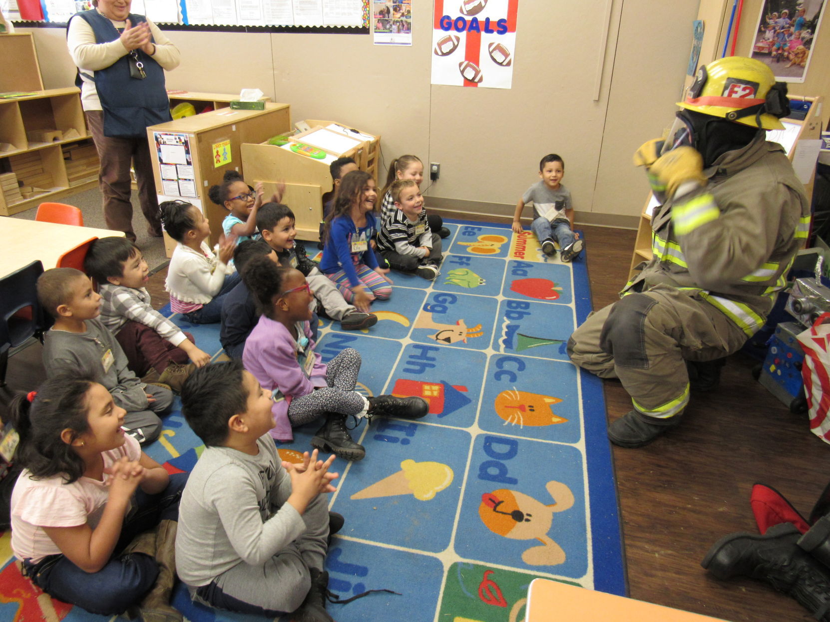 Preschool fire safety